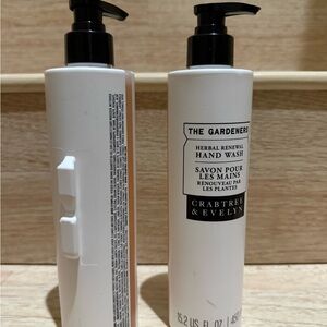 Crabtree & Evelyn The Gardeners Hand Wash - set of 2 bottles 15.2 oz